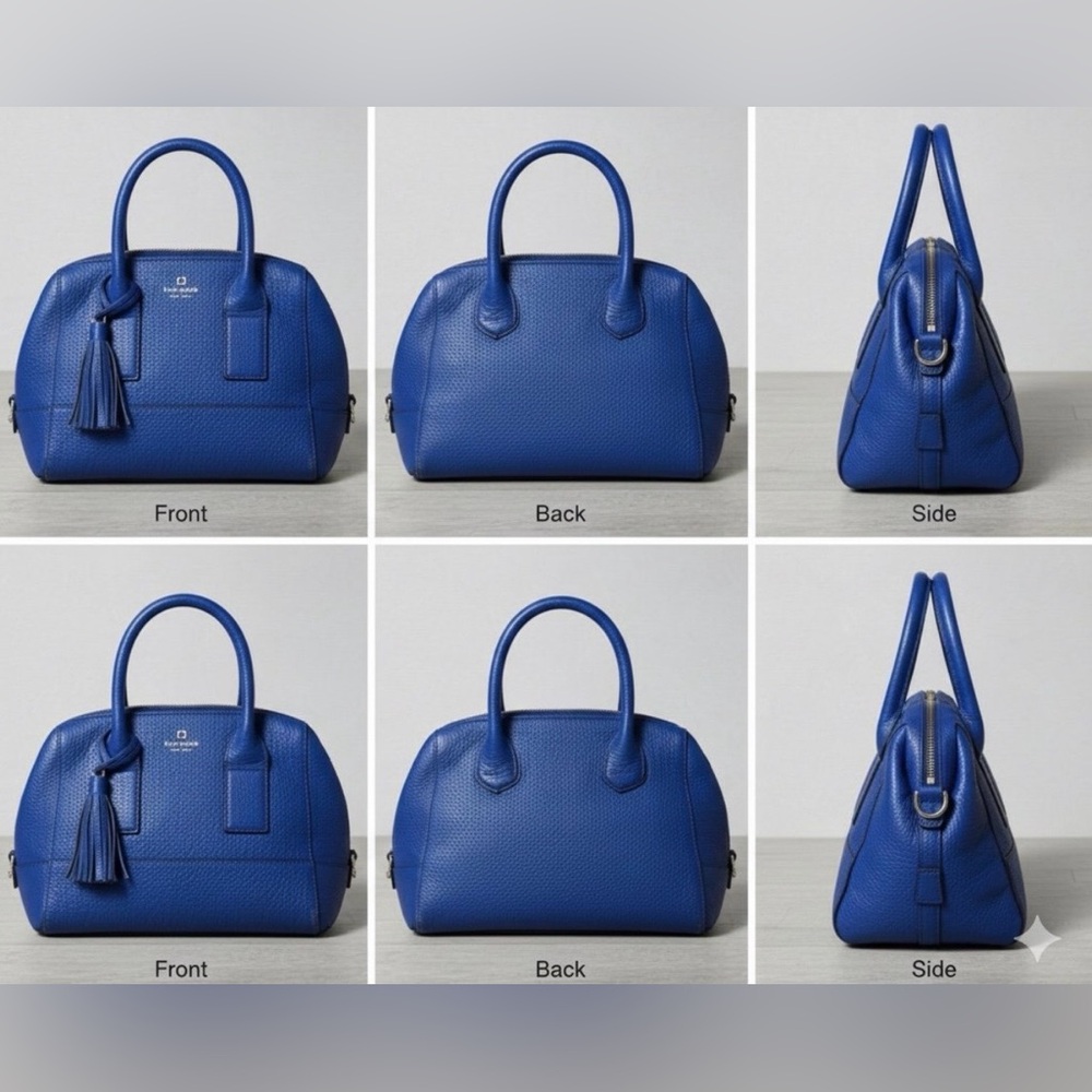 Elegant Blue Handbag